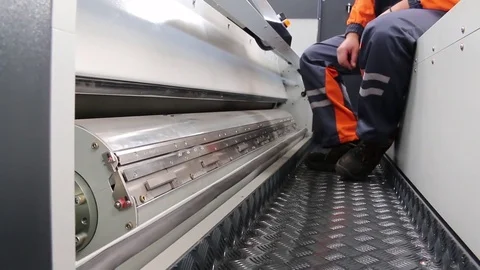 Start machine Stock Footage 72390628