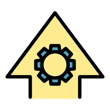 Start management icon vector flat イラスト素材