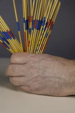 Start Of A Mikado Match Stock Photos
