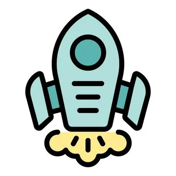 Start up new business icon vector flat Stock Illustration
