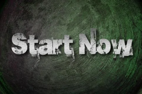 Start now concept Stock Illustration