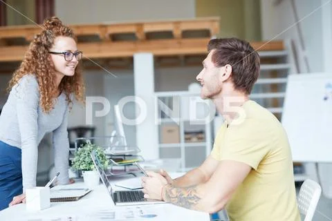 Start-up in office Stock Photos