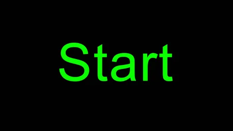 Start or stop Stockbeeldmateriaal 127719448