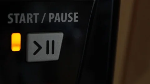 Start to Pause button 스톡 동영상 111762880