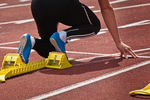 Start position Stock Photos