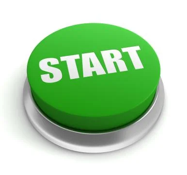 Start push button concept  3d illustration Illustrazione stock