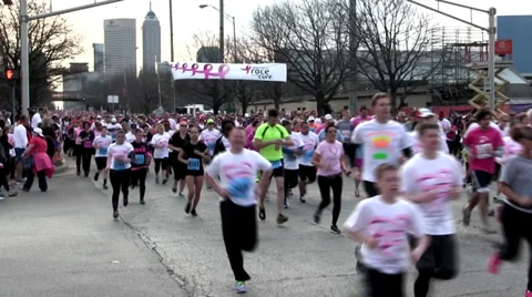 Start of race for the cure marathon Vidéo 37128123