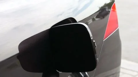 Start for refueling car with fuel pump Stock-Footage 7748501