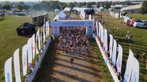 Start of run trial 動画素材 187673372