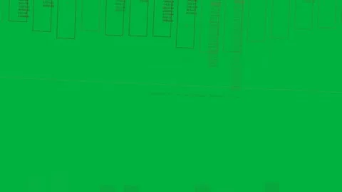 On start stacked bars forming, dropping staggered and breaking, showing data on Stock Footage 333971989