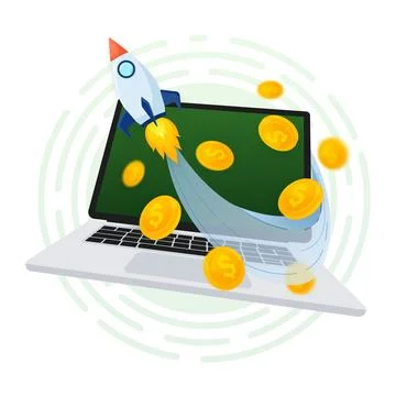 Start Up. Start up, great design for any purposes. Isolated vector illustration. Stock Illustration