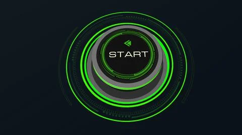 Start Stop Button Illustrazione stock
