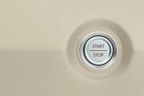 Start stop button Stock Illustration