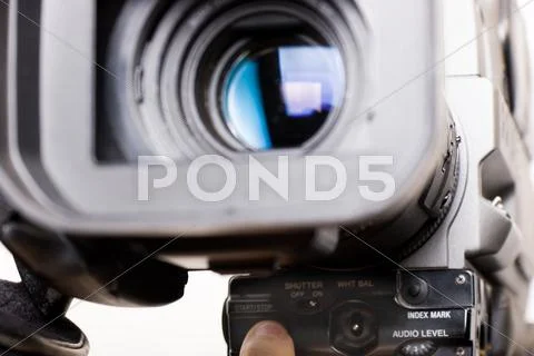 Start video recording Stock Photos