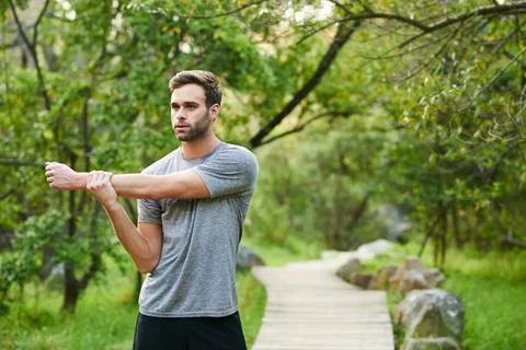 Start with a warm-up Stock Photos