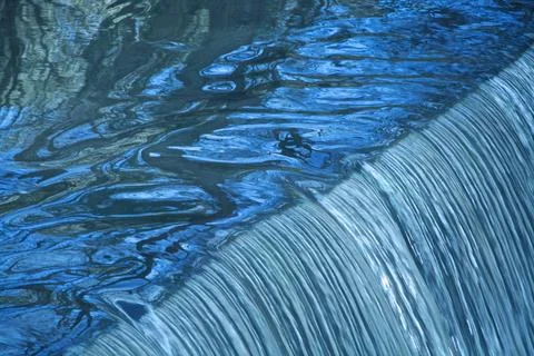 Start of Waterfall Stock-Fotos