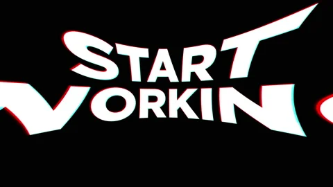 Start working Stock Footage 180794841