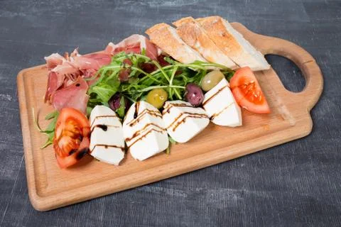 Starter platter. Stock Photos