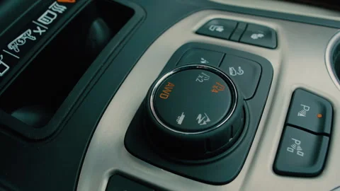 Starting and Driving a Car Stock Footage 320356483