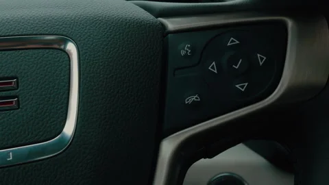Starting and Driving a Car Stock Footage 320356816