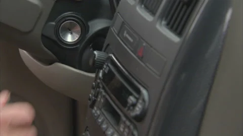 Starting Car Stock Footage 65468476