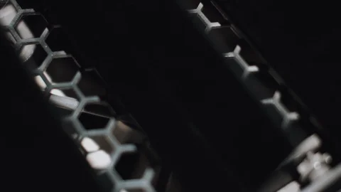 Starting the computer and turning on the fans Stock Footage 120596921