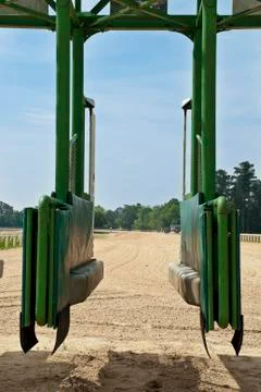 Starting gate 스톡 사진