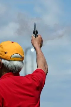 Starting gun Stock Photos