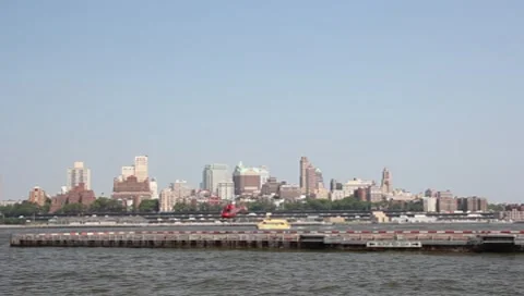 Starting helicopter Stock Footage 8578677
