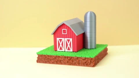 Starting a new farm on a plot of land. Investing in a farming business. Vídeos de archivo 335836954