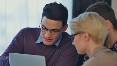 Starting new working day as a team Видео 78516982