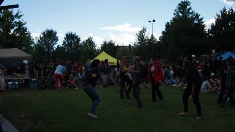 Starting the party Stock Footage 99994513