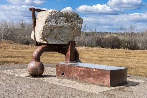 The starting point of the interactive installation Resonant Progression, fe.. Stock Photos