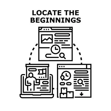 Starting project business development process vector concept イラスト素材
