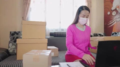 Starting small businesses Stock Footage 147956377