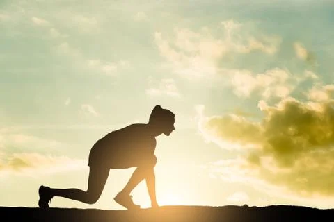 Starting at sunset Stock Photos