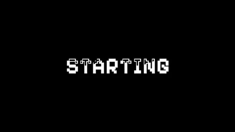 Starting text animation Stock Footage 314425699
