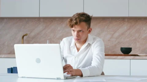 Starting workday from home Stock Footage 230622527