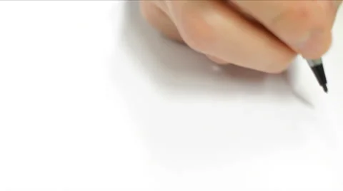 Starting to Write a Story Stock Footage 48654150