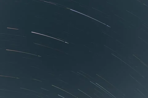 Startrail anti clock wise Stock Footage 150052869