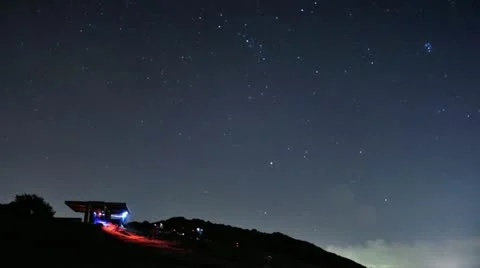Startrail Stock Footage 16602547