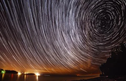 Startrails Stock Photos