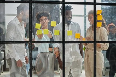 Startup and implementation of a small business project. Stock Photos