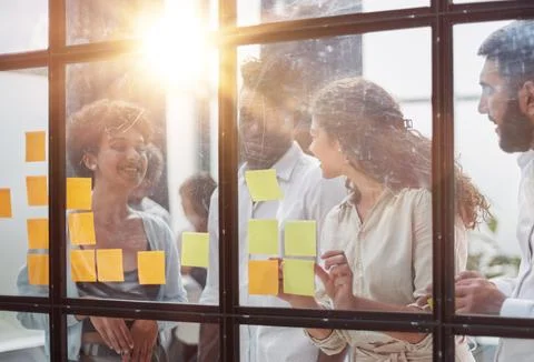 Startup and implementation of a small business project. Stock Photos