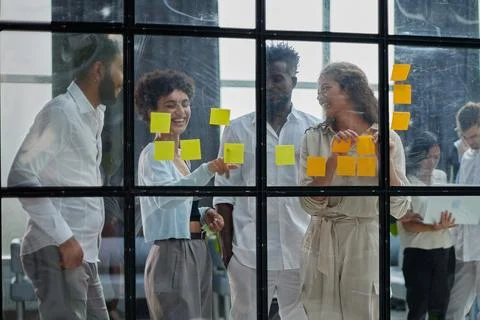 Startup and implementation of a small business project. Stock Photos