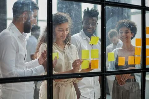 Startup and implementation of a small business project. Stock Photos