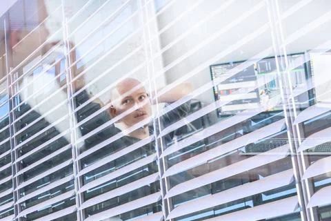 Startup business problem solving. Software developers brainstorming in sta... Stock Photos