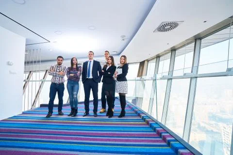 Startup business tech team Stock Photos