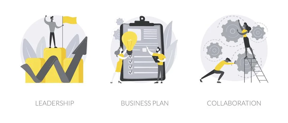 Startup development abstract concept vector illustrations. Stock Illustration