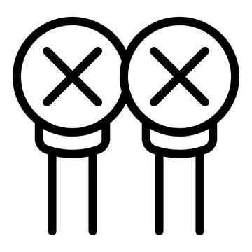Startup development crisis icon outline vector. Project boosting error Illustrazione stock